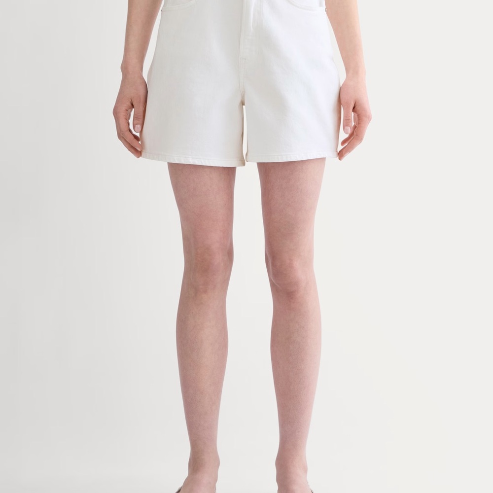 Everlane White Denim Shorts